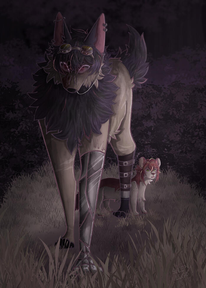 There&#39;s a man in the woods